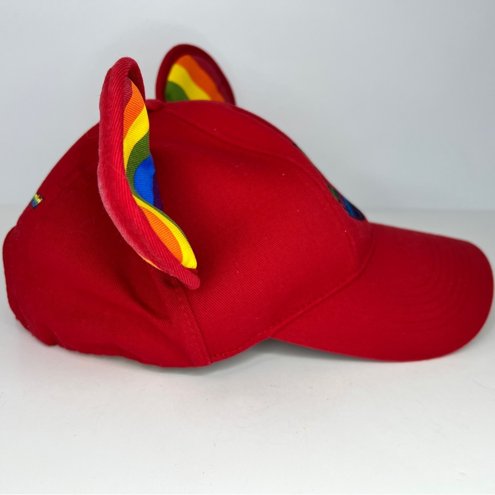 Disney Rainbow Ears Walt Disney World Baseball Cap for Adults Mickey Mouse Pride - Picture 7 of 10